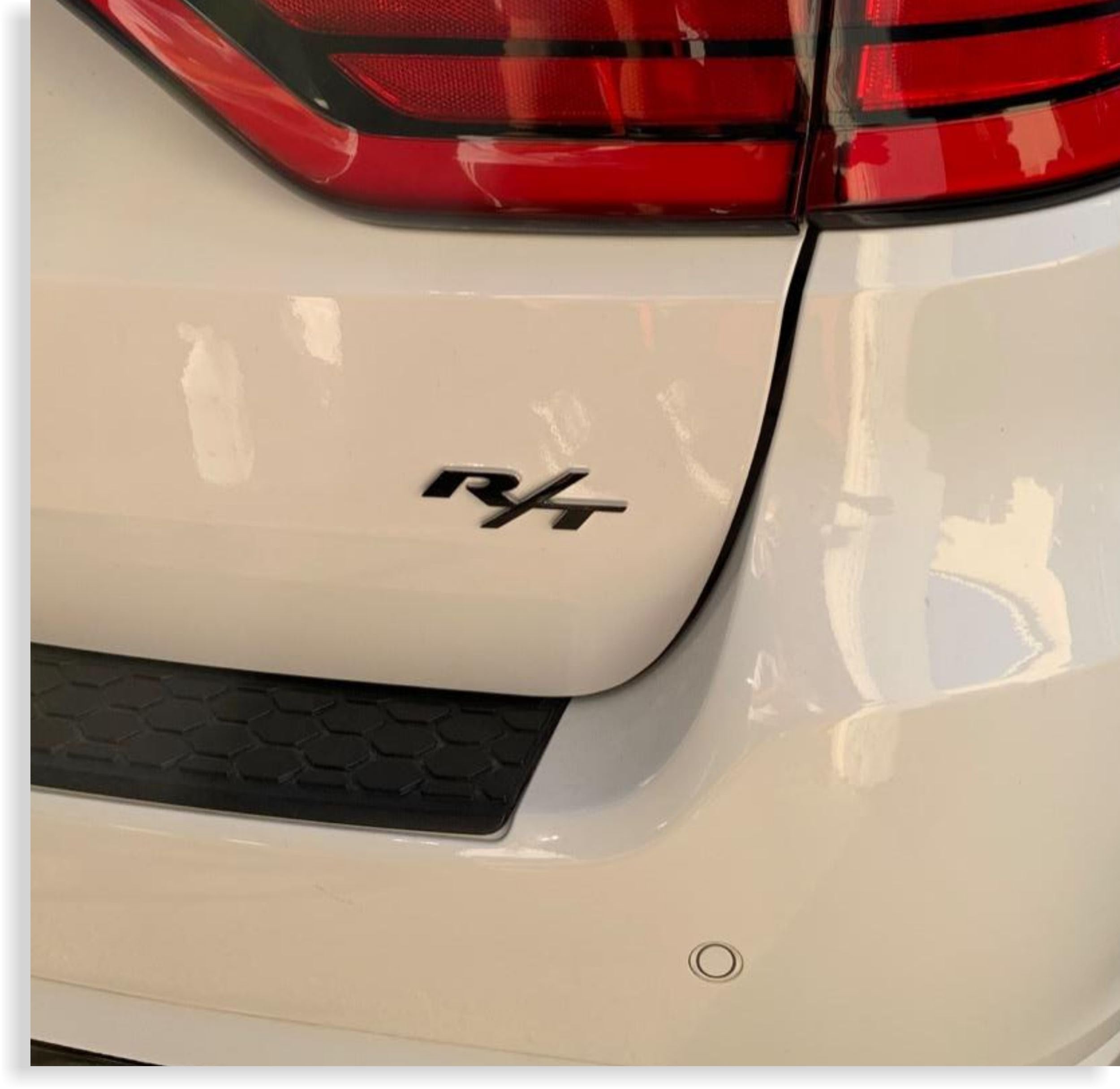 R/T Emblem Overlay Decal Sticker - 2011-2026 Durango R/T (Gloss Black)