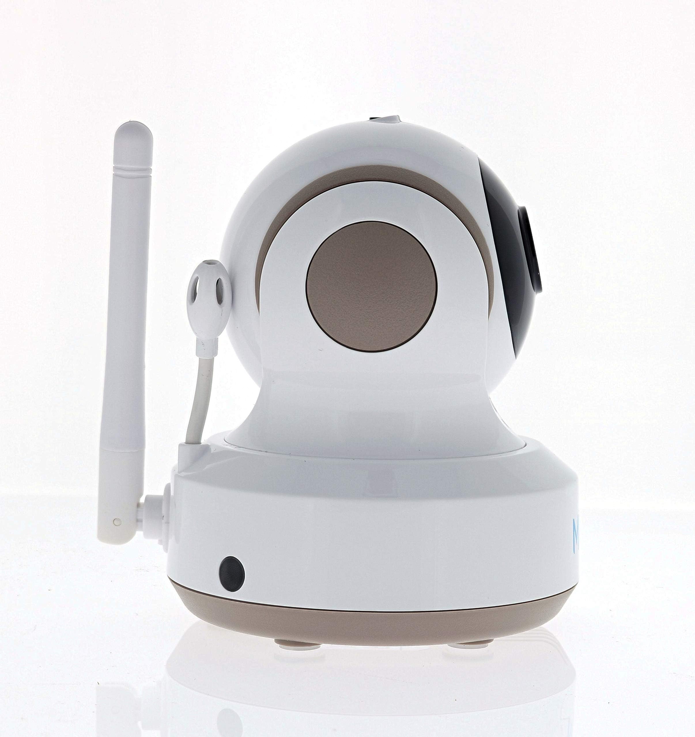MOBI MobiCam DXR-M1 Sistema di monitoraggio del bambino con monitoraggio automatico intelligente, visione notturna, panoramica e inclinazione remota, ninne nanne, Quad View, Baby Monitor, sistema di