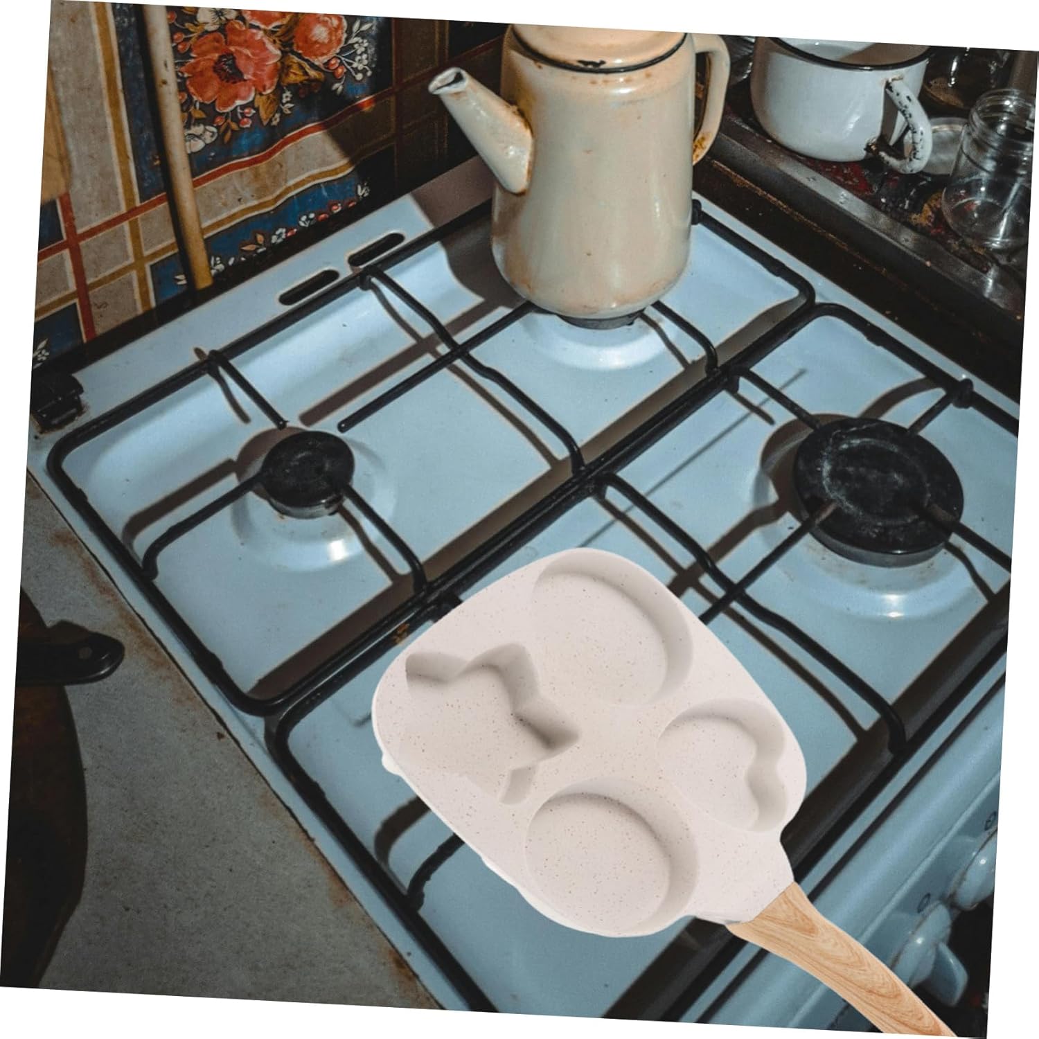 Small Nonstick Frying Pan Slot Pancake Maker for Kitchen Gadget for Breakfast