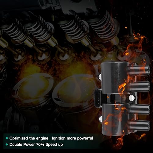 Miniatura 3 de SCITOO bobinas de encendido 1 PC con HYUNDAI Accent 00-05 1.5L SOHC UF308,5C1149, E885