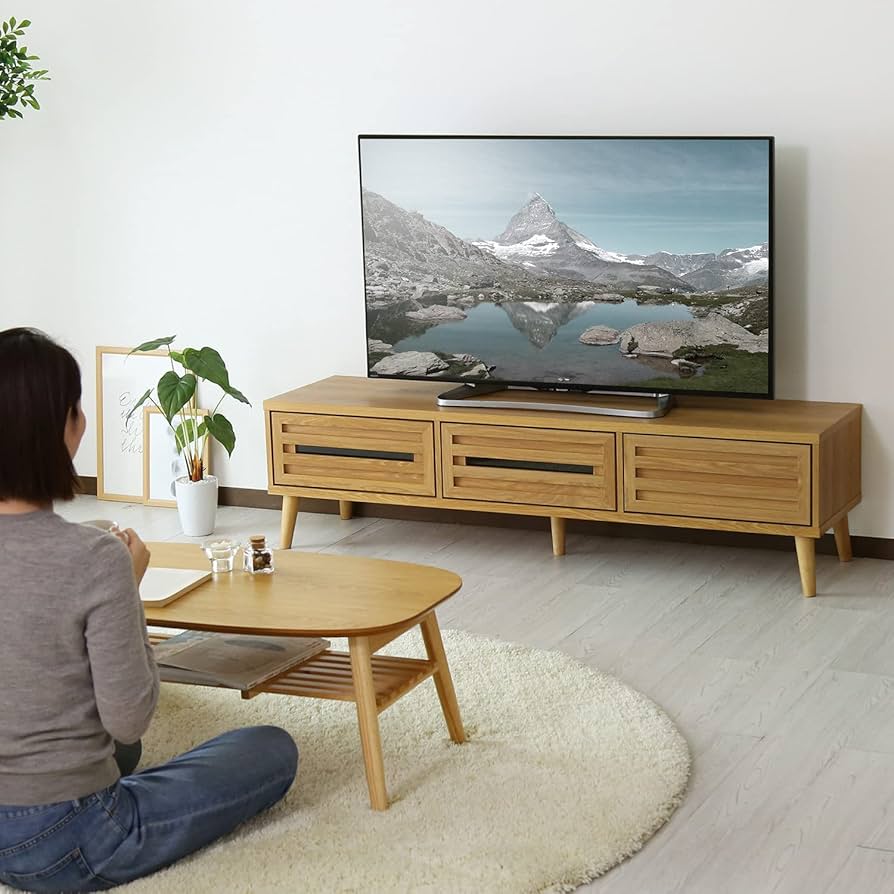 豊富な得価 不二貿易 TV台 ライン 150幅 MBR 98662 ひかりTV