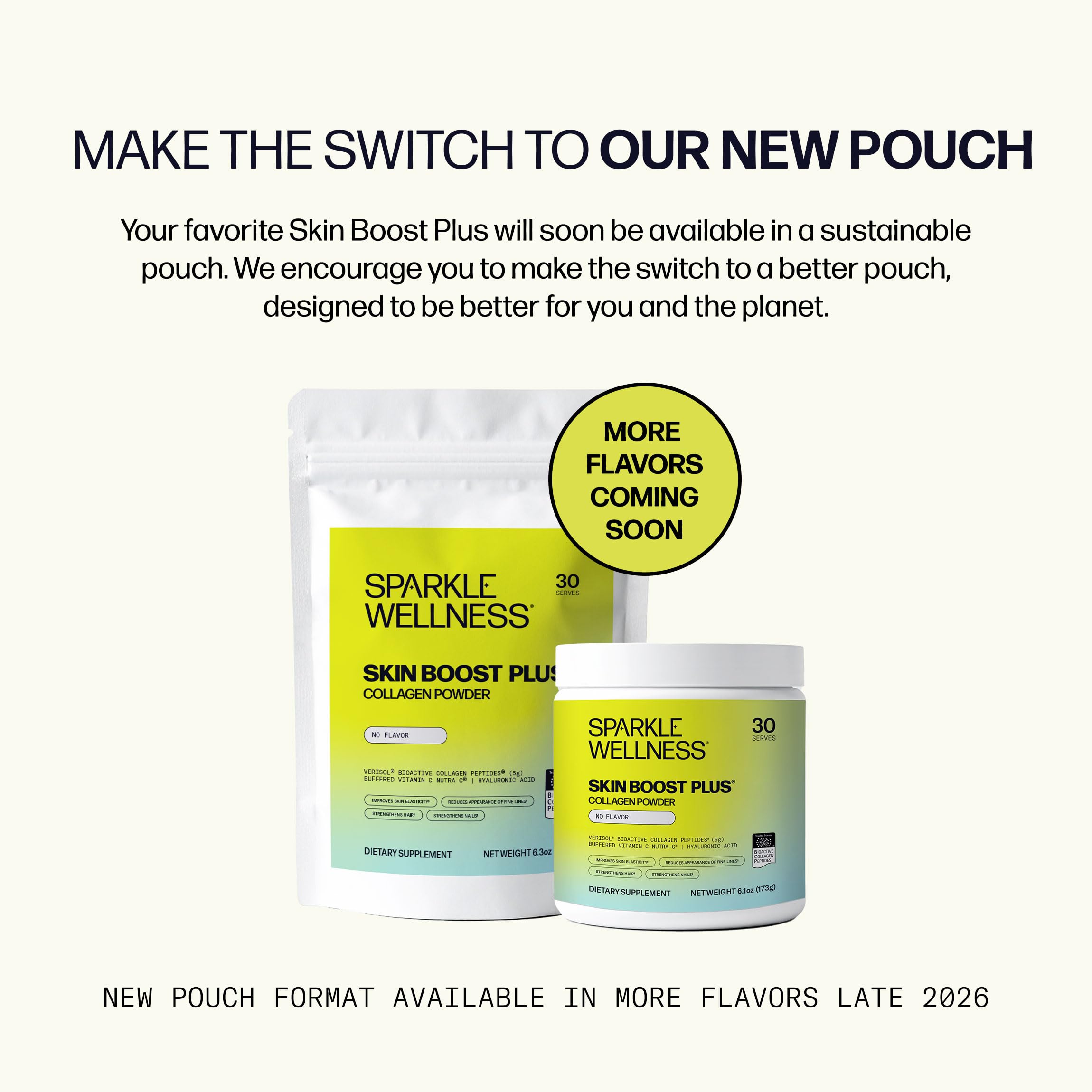 Sparkle Wellness Skin Boost Plus VERISOL Collagen Peptides (No Flavor) — Amazon image 10