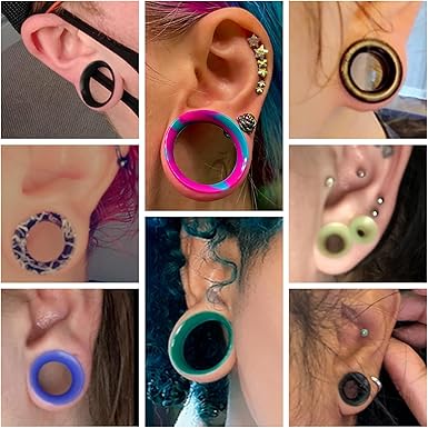 LGXLGX 2 Pièces Extenseurs D'Oreille En Cuivre Élargisseur En Forme De