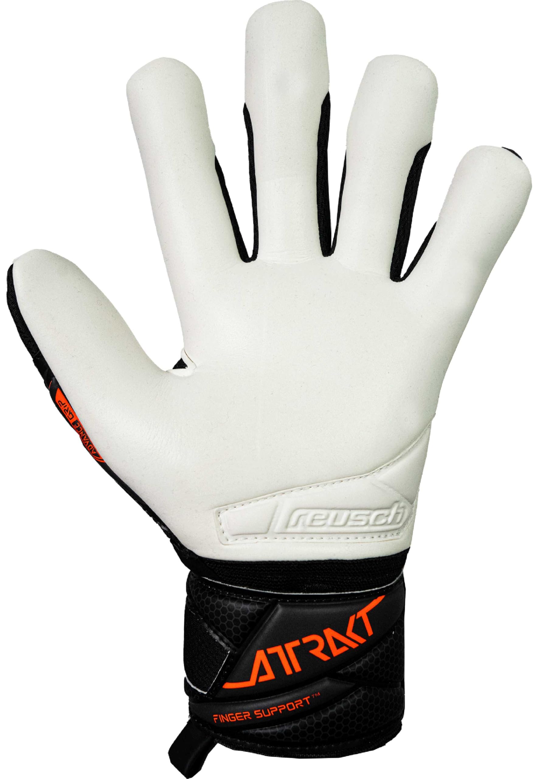 Reusch Attrakt Advance Finger Support - Guanti da Portiere Unisex Adulto