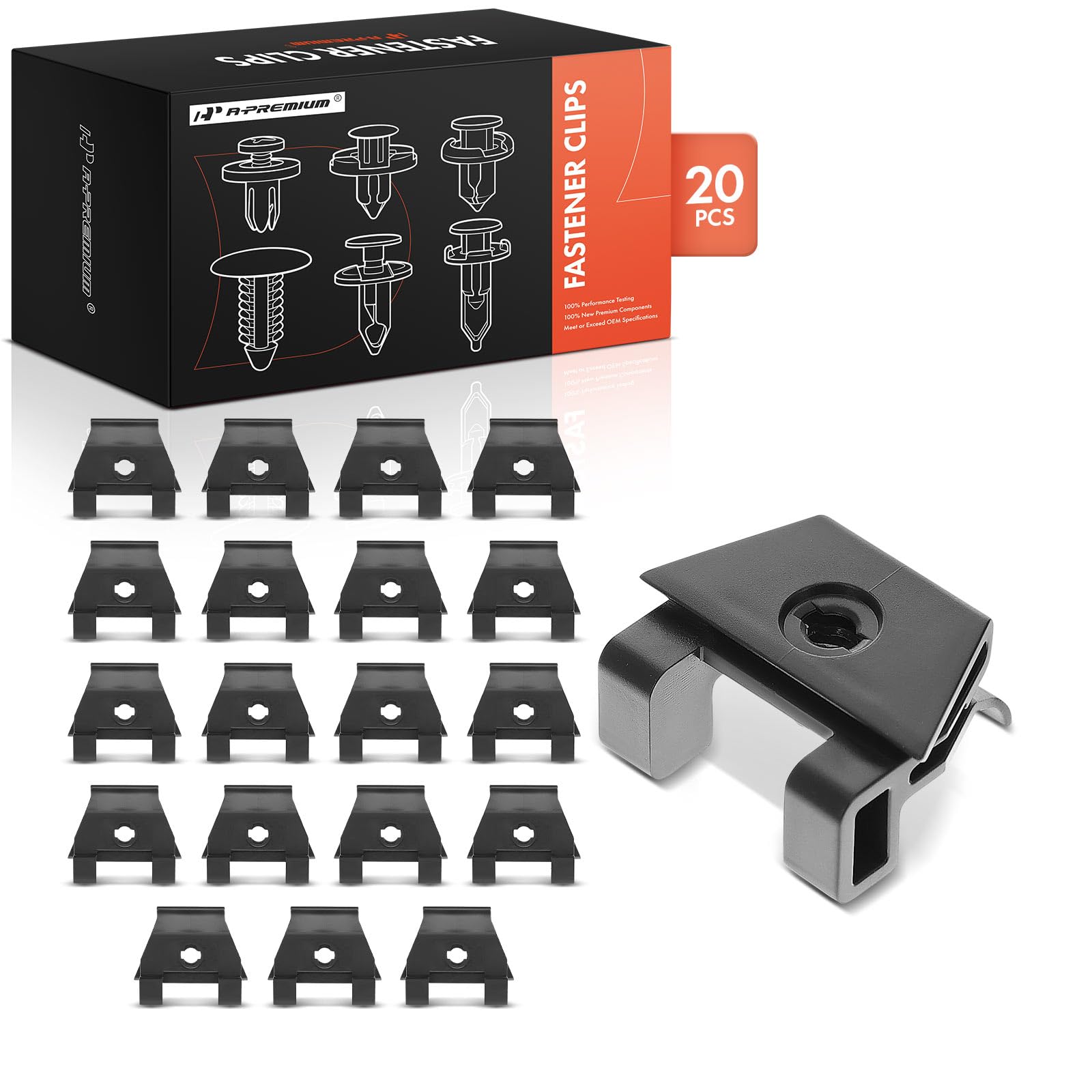 Photo 1 of A-Premium 20PCS Bumper Cover Retainer Clips - Compatible with Toyota Camry 2012-2024, Avalon 2012-2024, Mirai 2016-2024 & Lexus CT200h 2010-2024, HS250h 2010-2024