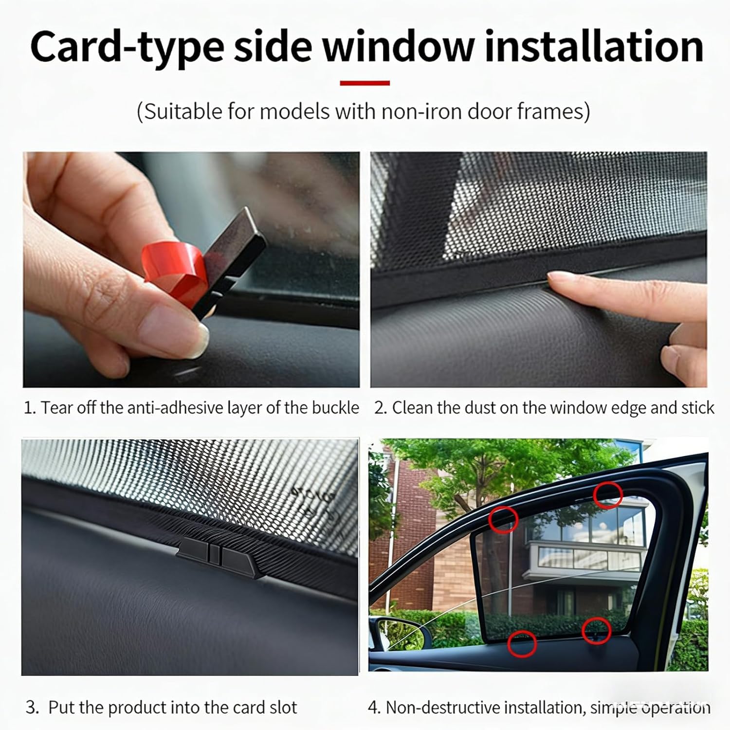 Auto Parasole Finestrini Lateralii per Honda CR-V (2001-2022), Raggi UV Abbagliamento, Magnetico Tendine Parasole Auto per la Privacy,7 Wholecar