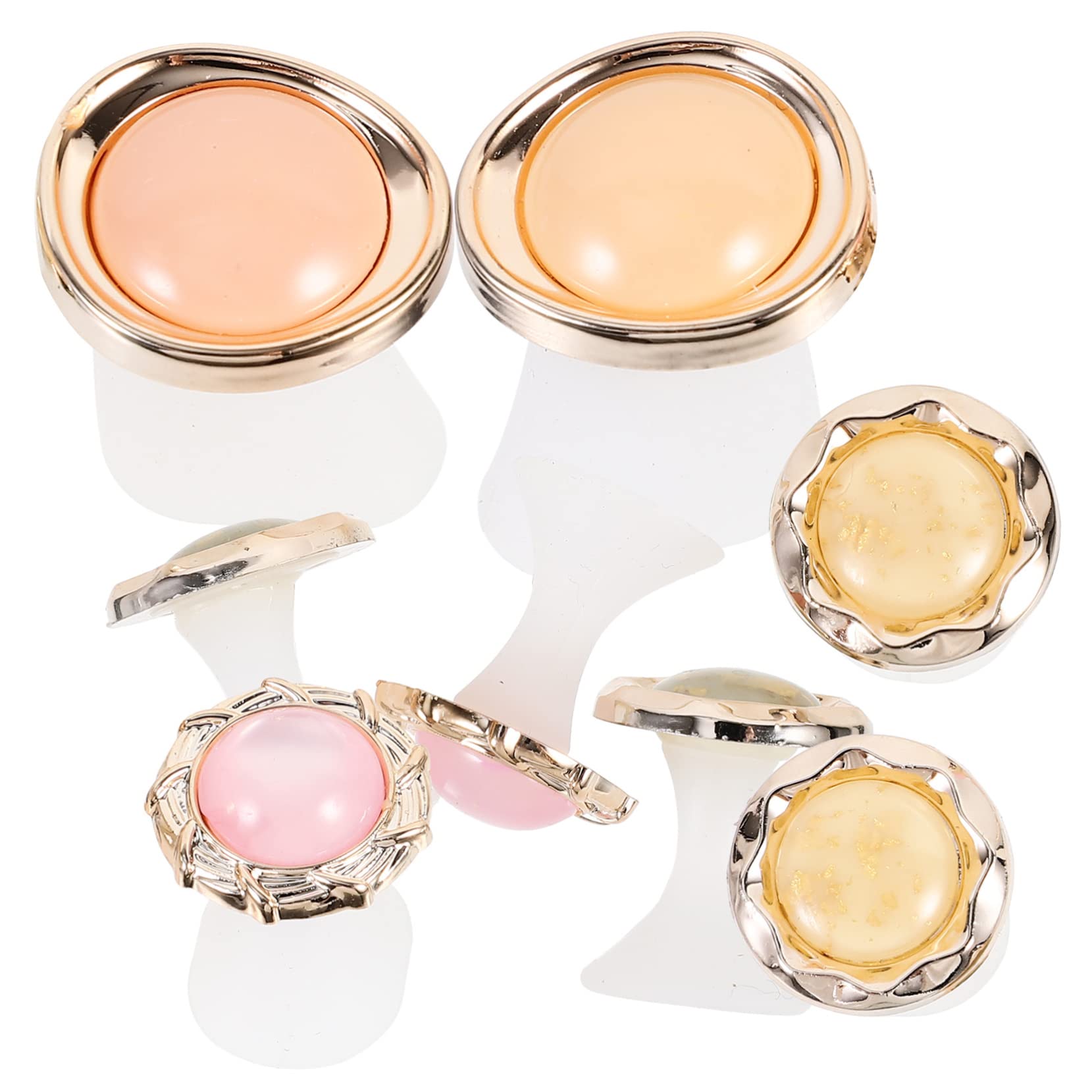 WOFASHPURET 8pcs Silicone Toe Separators for Toe Spreader Nail Supplies Comfortable Material