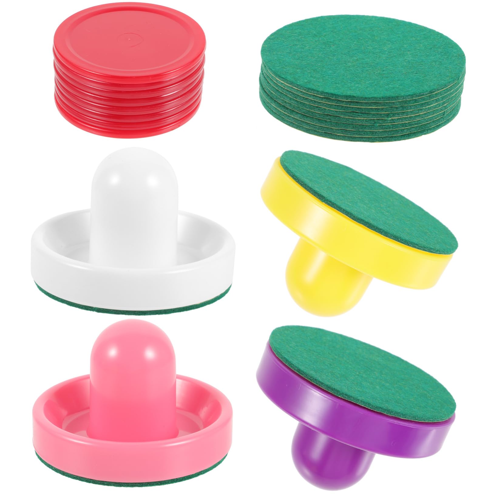 ibasenice accessori per hockey sostituzione hockey su ghiaccio aria arredamento da hockey tavolo da air hockey mini Accessori per tabelle di gioco giocattoli da hockey addominali