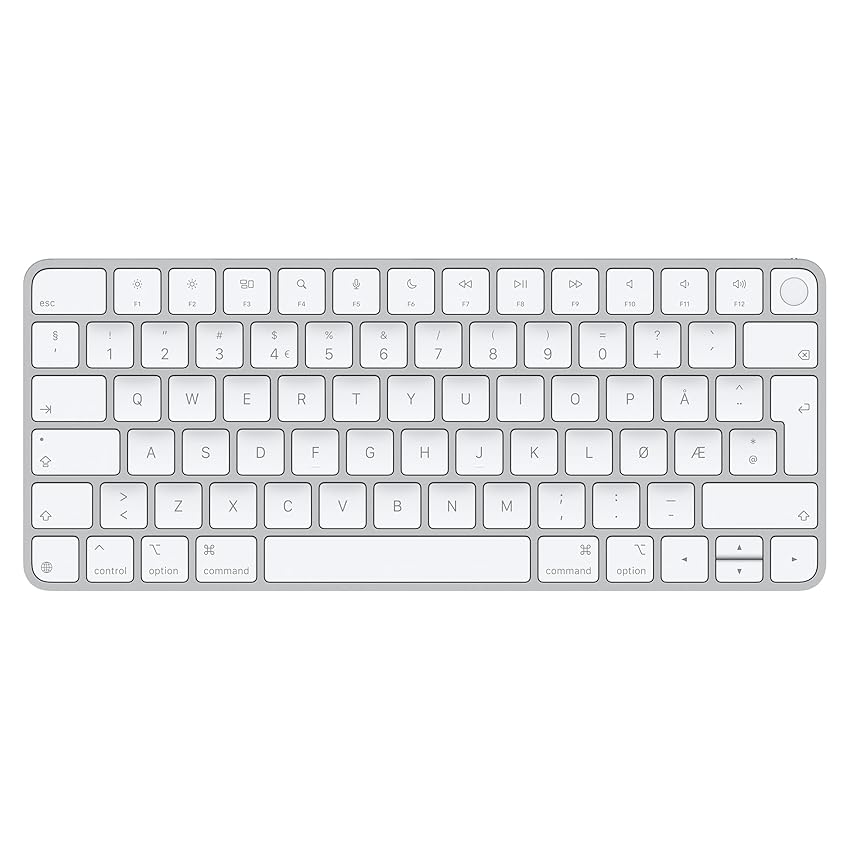 Apple Magic Keyboard con Touch ID per Mac con chip Apple - Norvegese 
