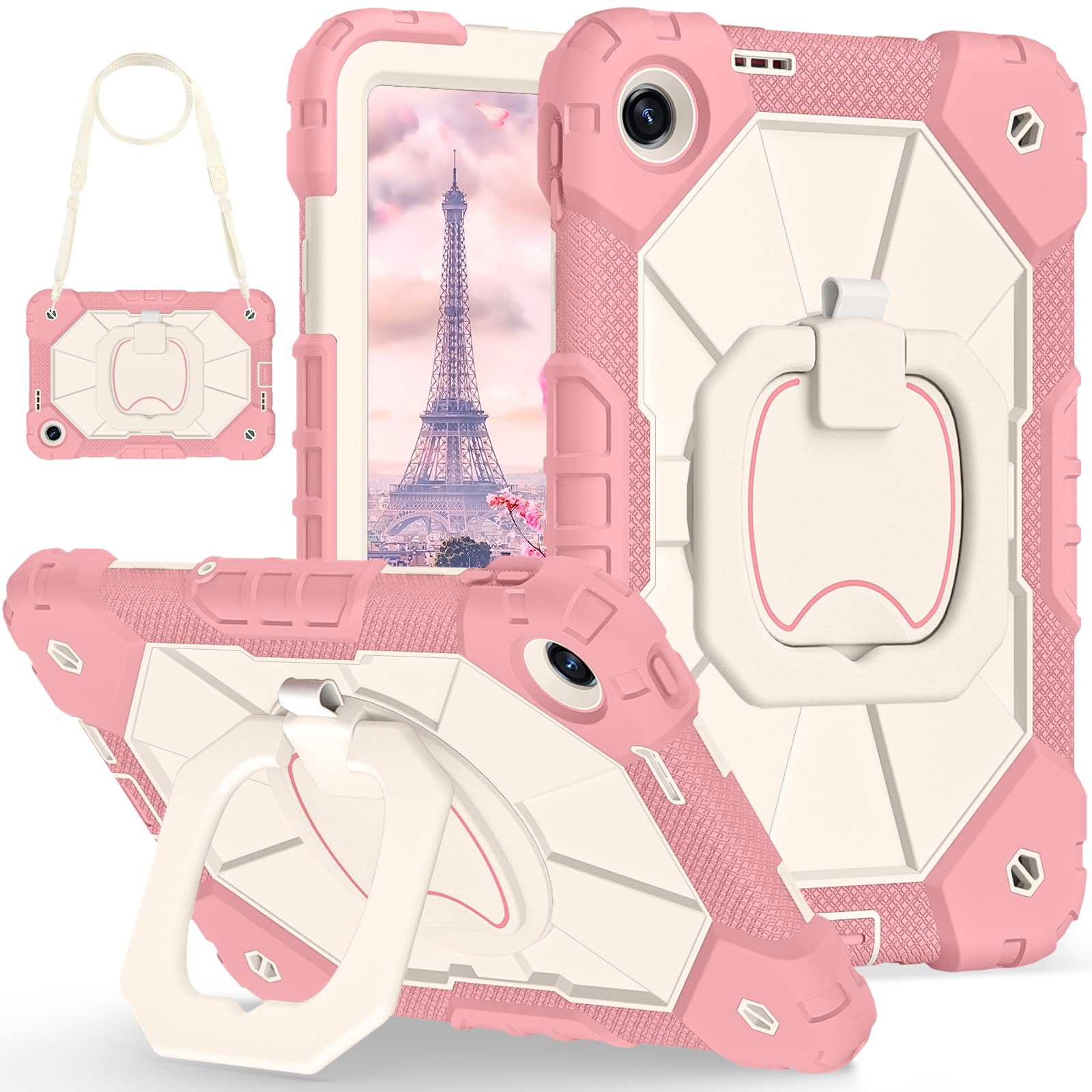 Compatibile con Xiaomi Poco Pad C1 9,7 pollici 2026 Custodia (oro rosa)