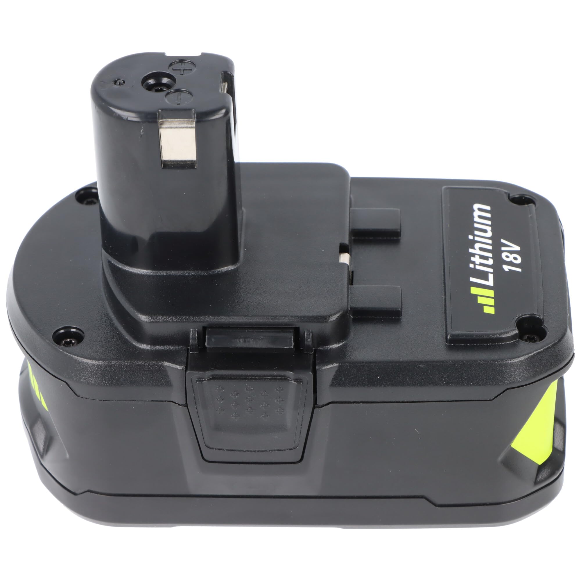 Batterie Li-ion compatible avec Ryobi RB18L50, 18 V, 5000 mAh, 90,0 Wh, noire