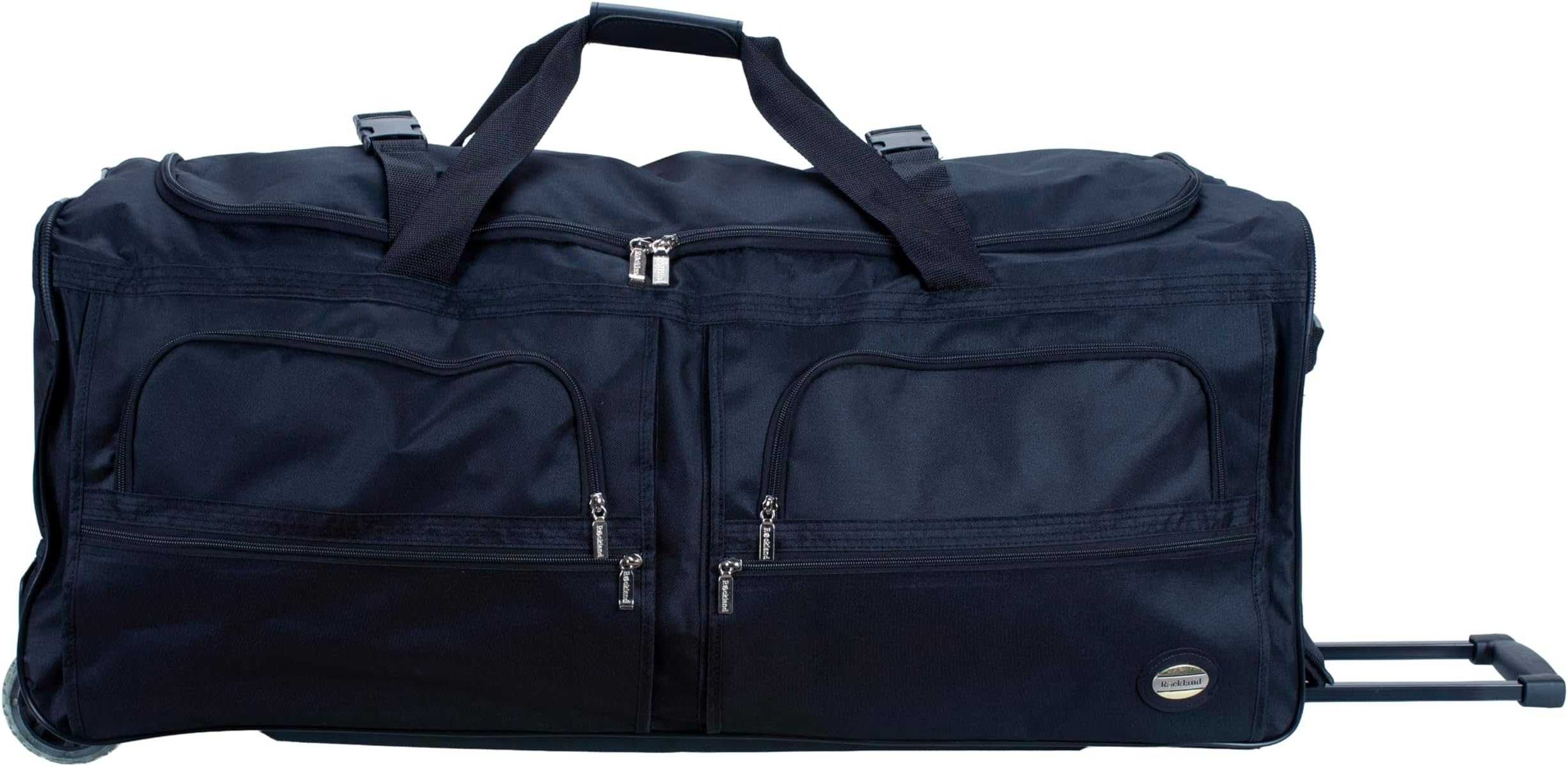 Rolling Duffel Bag, Black, 22"