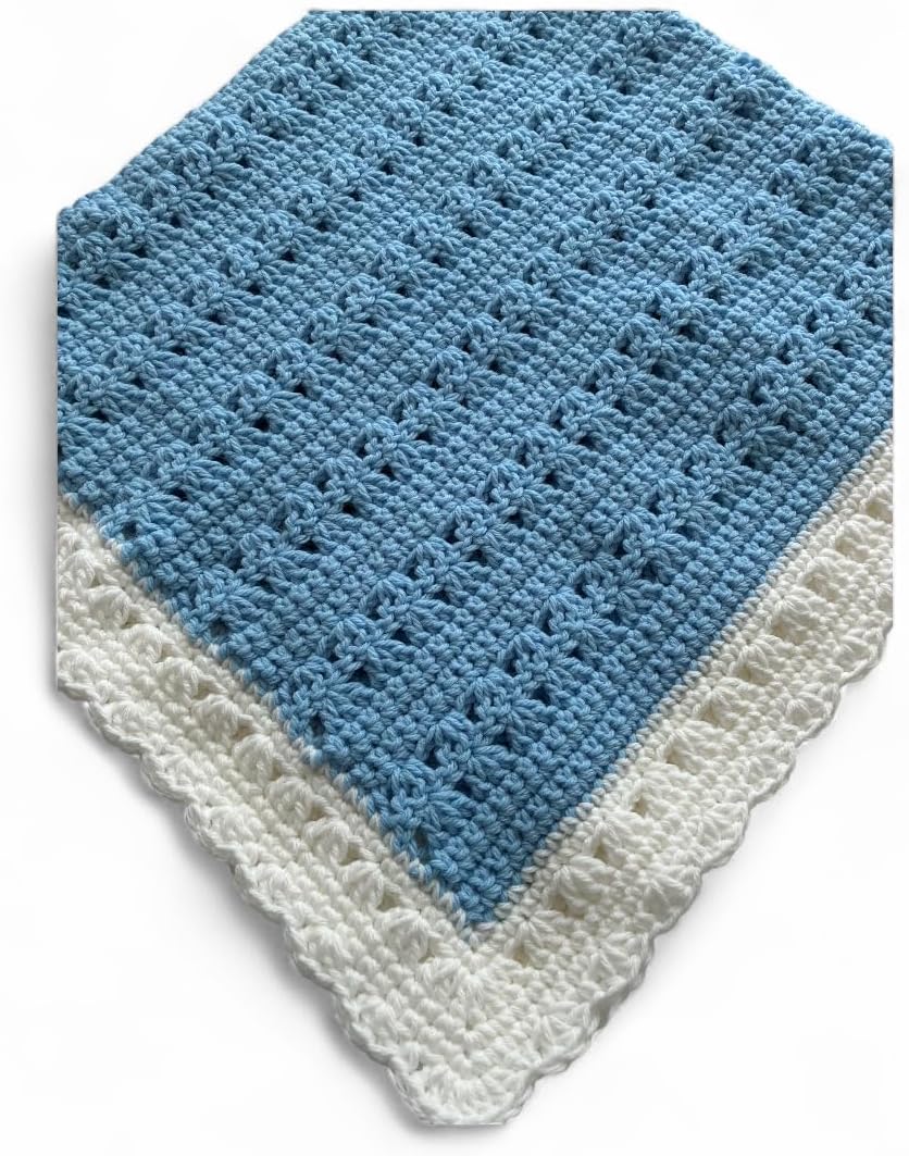Kim's Crochet Designs New Hand Crochet Baby Boy Blanket