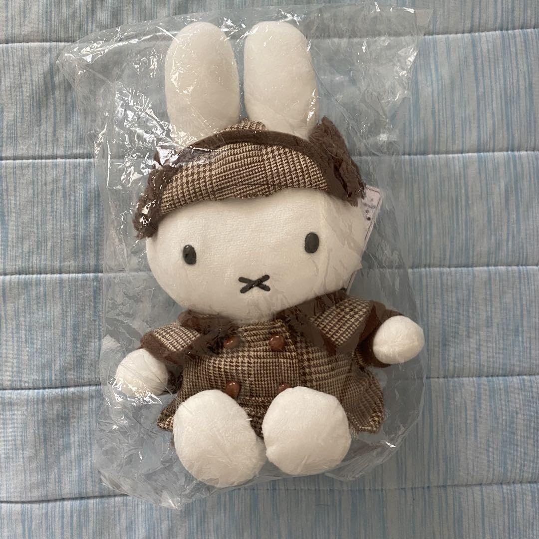 グレンチェックコートミッフィー ぬいぐるみ ミッフィー ぬいぐるみ グレンチェックコート ミッフィー