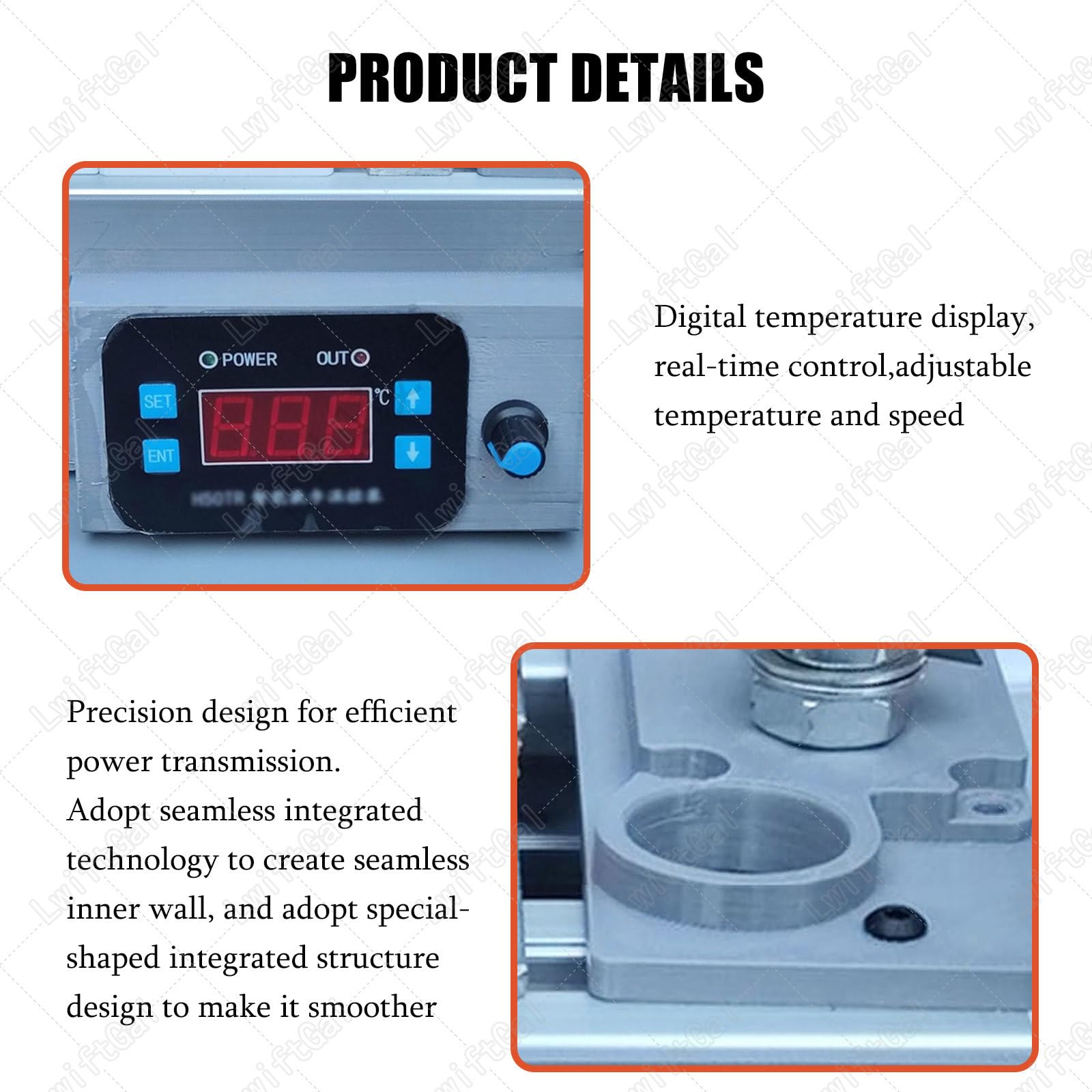 Filament Extruder für 3D-Drucker, Desktop-Maker mit digitaler Temperaturregelung, Kunststoffflaschen-Recycling-Gerät für DIY-Projekte, ideal für Hersteller und Innovatoren