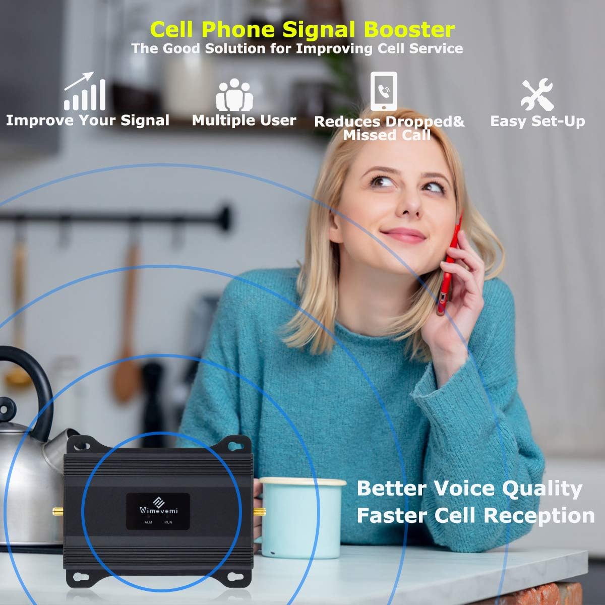 Exсluѕіvе Dіѕсоunt 60% Prісе AT&T Cell Phone Signal Booster ATT Signal Booster 4G LTE 5G T Mobile Cricket US Cellular ATT Cell Phone Booster Band 12/17 Cell Booster AT&T Cell Signal Booster AT&T Booster Extender for Home 4000sqft