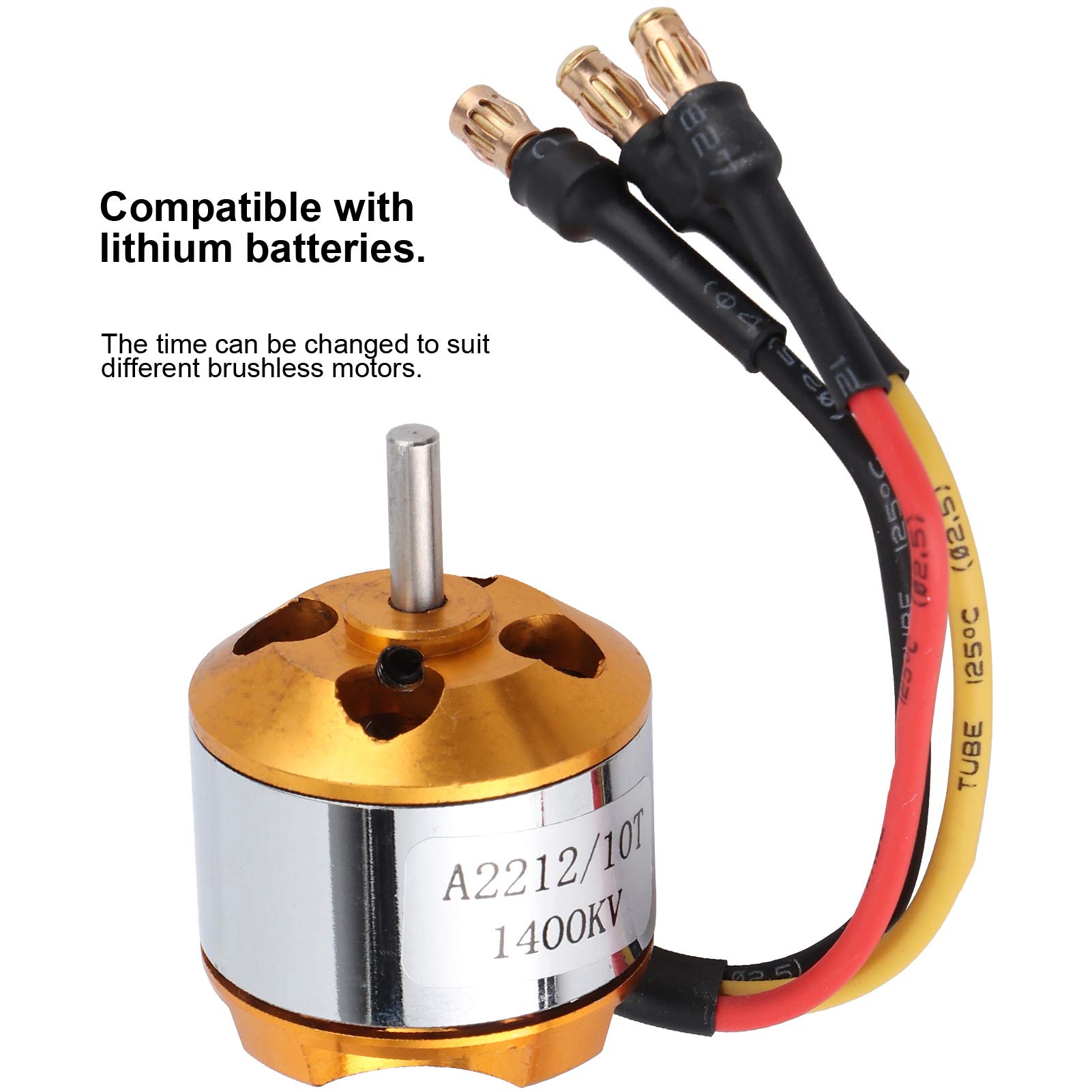 Kit Moteur Avion RC Brushless 2212 1400KV ESC 30A XT60 Servo 9G Hélice 8060