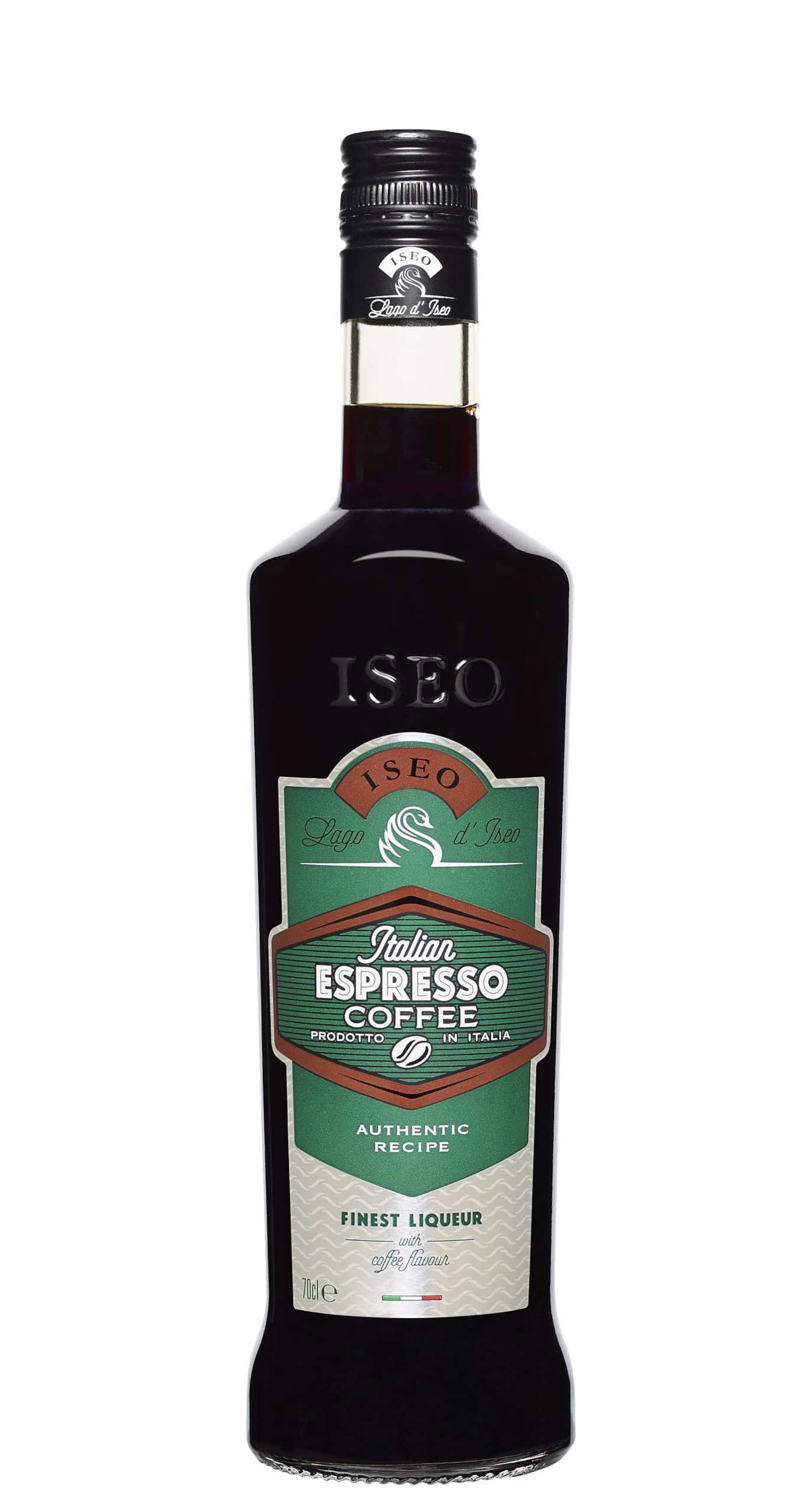 ISEO Espresso Coffee Liqueur 70cl, 20 percent ABV – Italian Coffee Liqueur with Rich Roasted & Cocoa Notes – Great for Espresso Martini & Desserts – Made in Italy