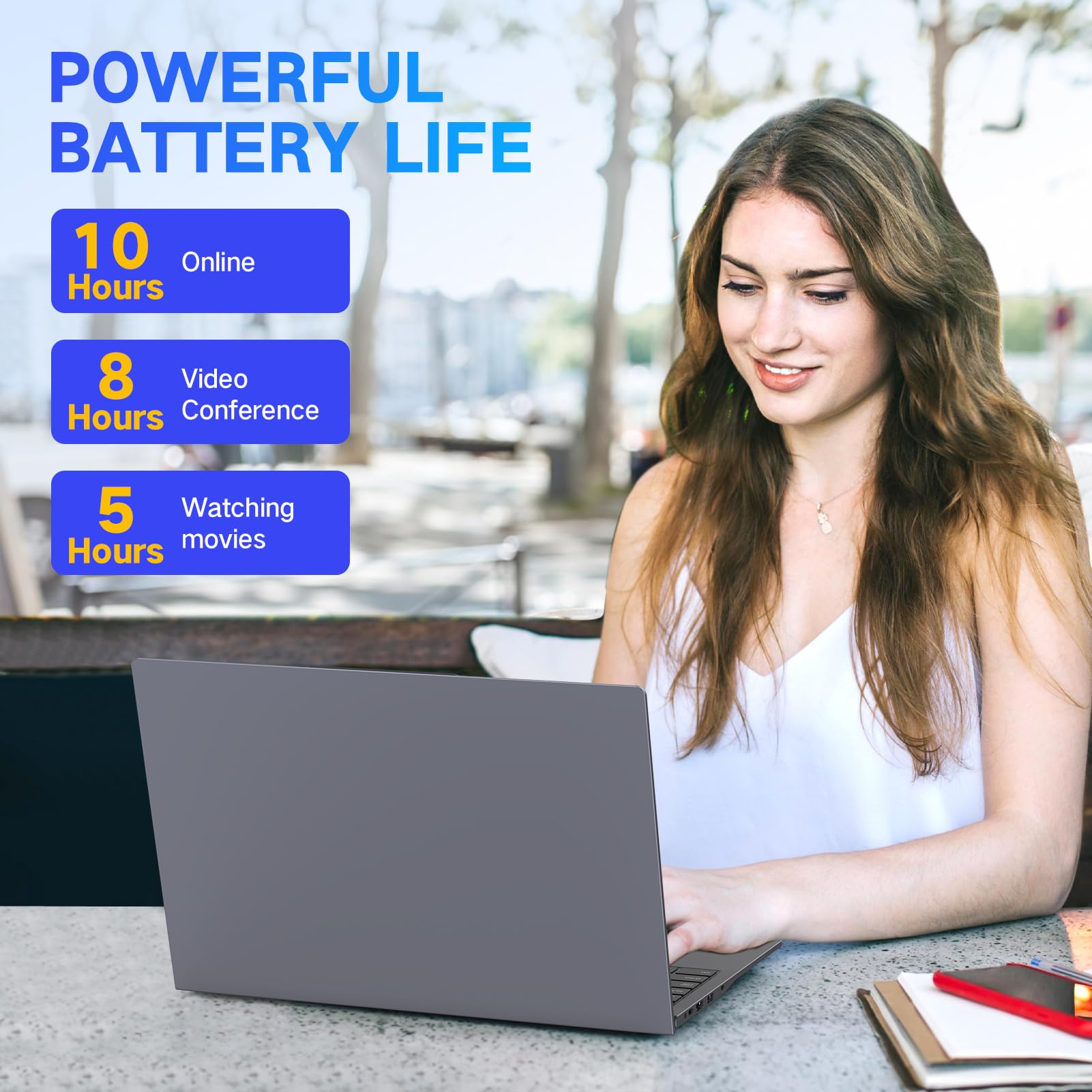 Amazon.com: DERE Laptop,16 inch Laptop Comupter,Win11 | 16GB RAM