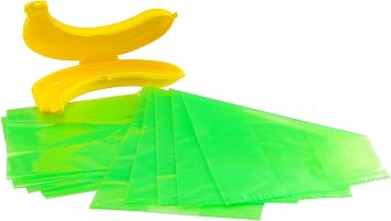 Banana Case / Banana Guard + 5 Free Anti-Ripening Bags - Keep your banana's fresher for longer!
