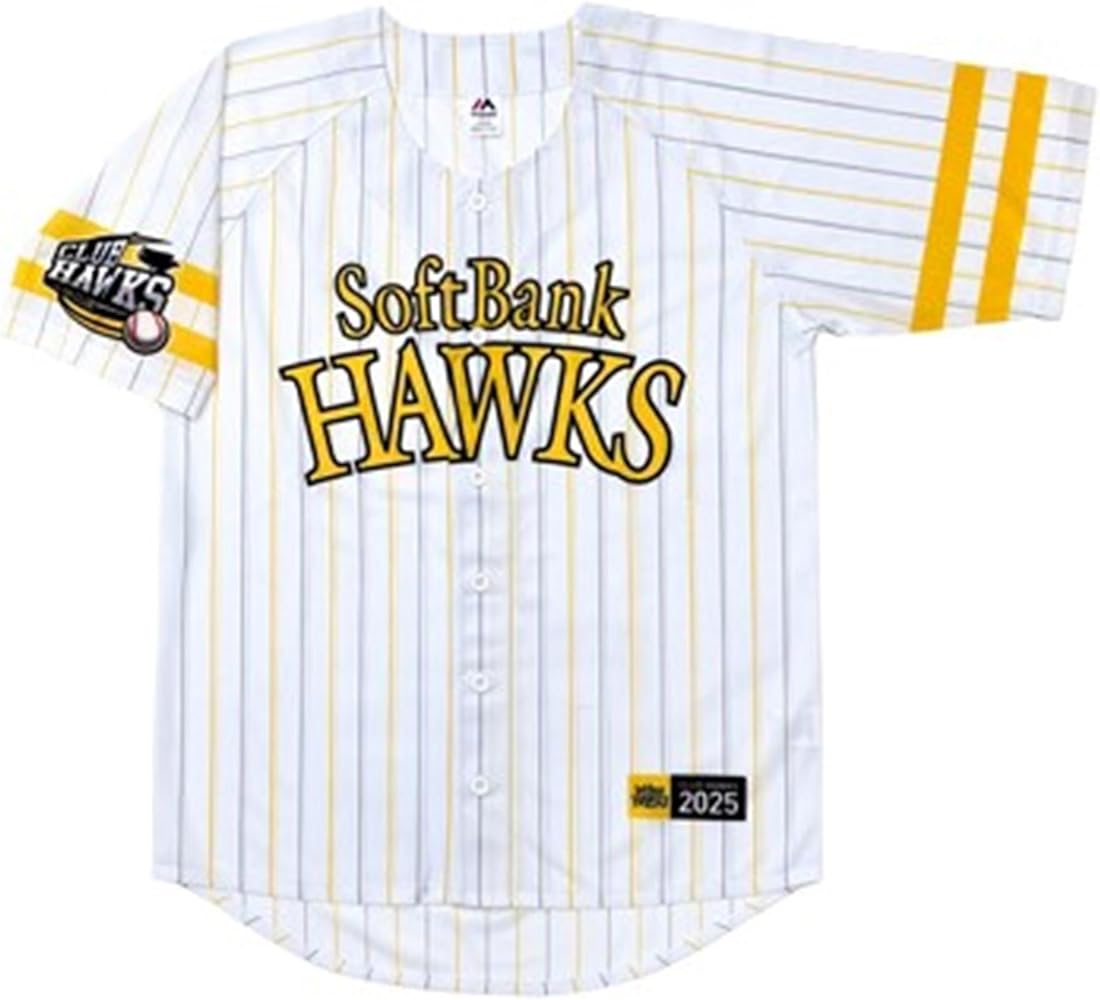 Amazon.co.jp: 福岡ソフトバンク ホークス ユニフォーム 2025 CLUB