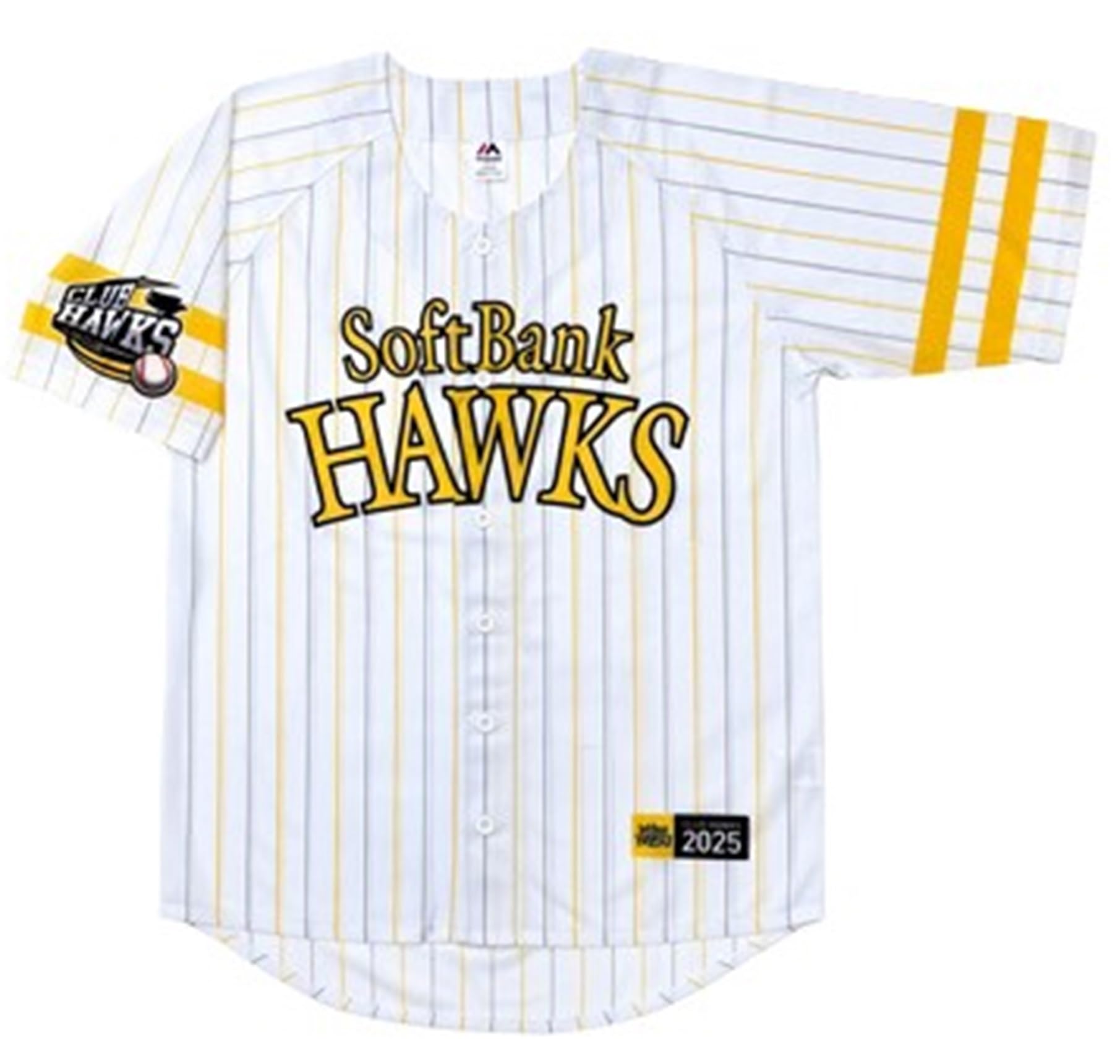 Amazon.co.jp: 福岡ソフトバンク ホークス ユニフォーム 2025 CLUB