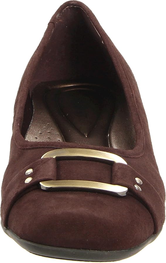 Amazon.com | Trotters Women's Sizzle Signature Ballet Flat,Dark