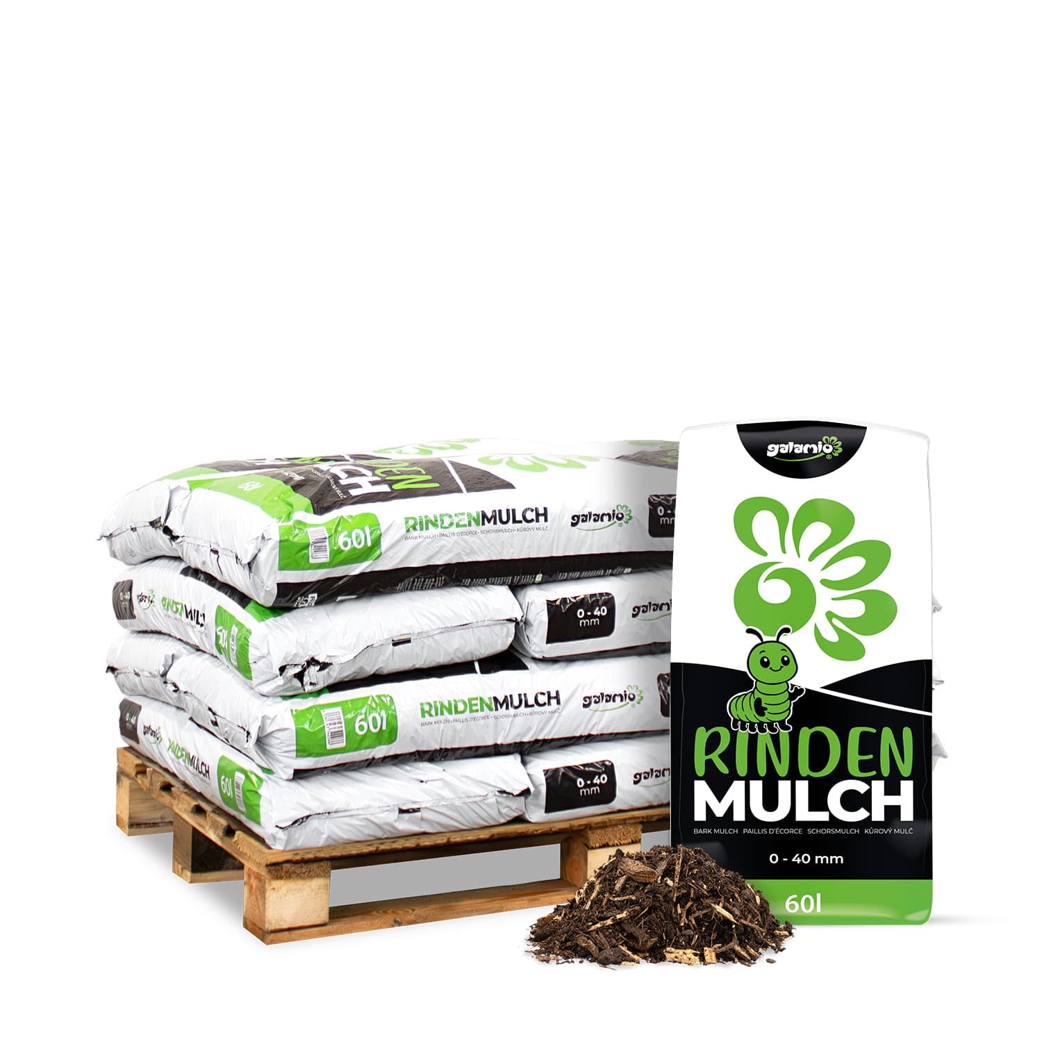 Galamio Rindenmulch 0-40 mm 60l