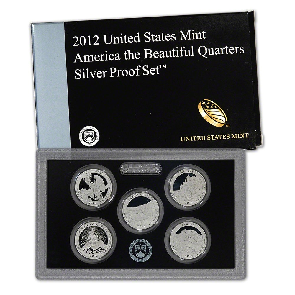 2012 S US Mint Quarters Silver Proof Set at Amazon's Collectible