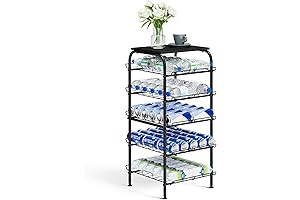 5-Tier Vrisa Bottle Water Holder Rack - Keep Your Kitchen Tidy