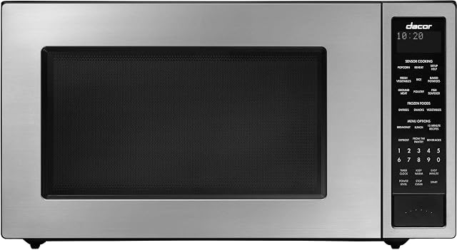 Dacor 24 Microwave Stainless Steel Counter Top or Built-In 1100 Watts DMW2420S