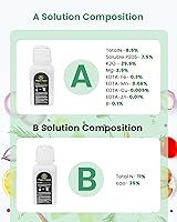 Vista 3 de Alimentos para plantas Hidroponía Suministros de nutrientes Sistema de cultivo hidropónico General A&B Plantas Alimento para verduras Frutas Flores