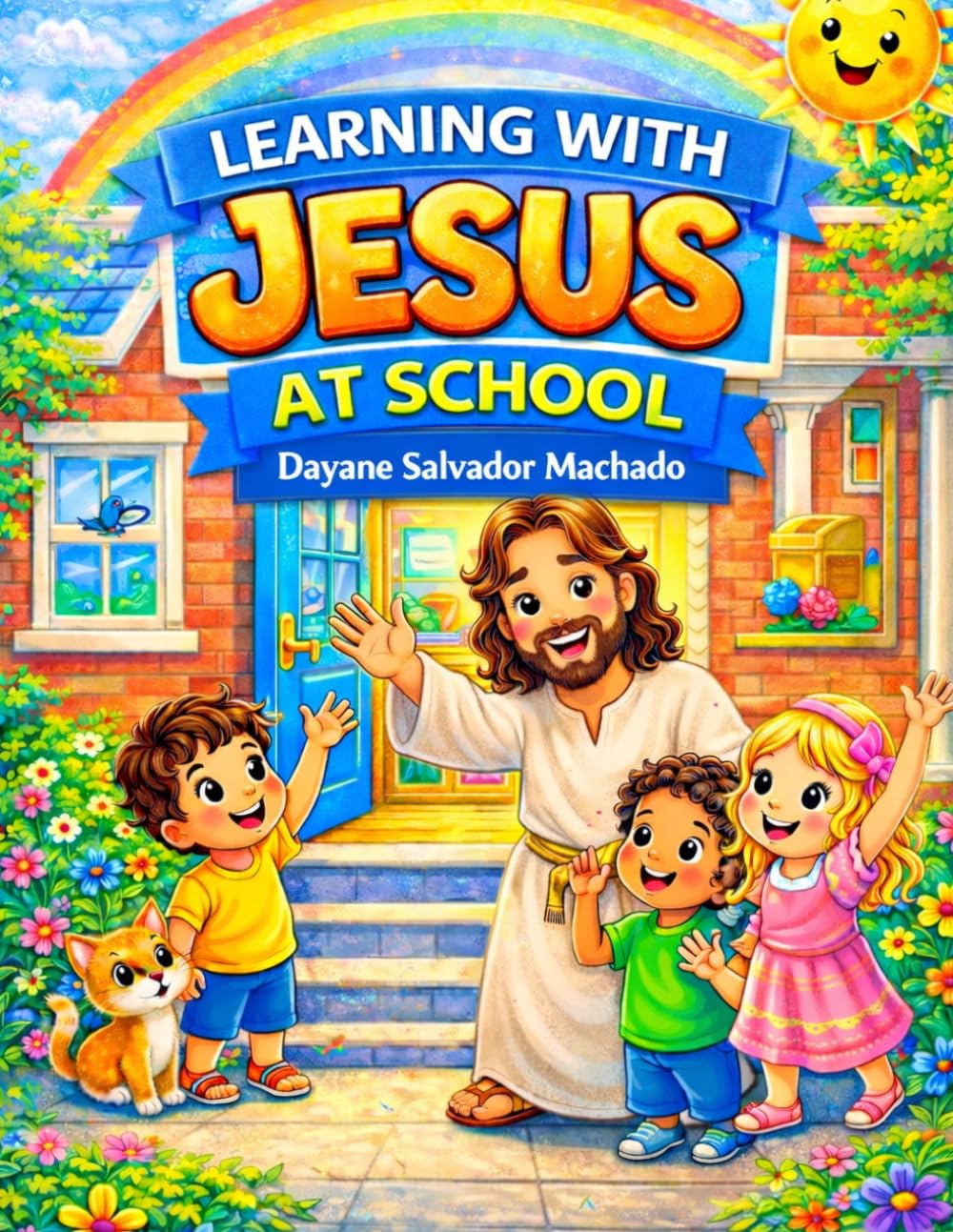 Learning with Jesus at School: A Christian Coloring and Activity Book for Kids About Kindness, Friendship, and Joy at School (Little Stories with Jesus)