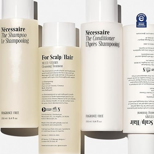 Miniatura 3 de Nécessaire The Hair Duo - Juego de champú y acondicionador 2 x tamaño completo. El champú + el acondicionador. Ácido hialurónico + complejo de