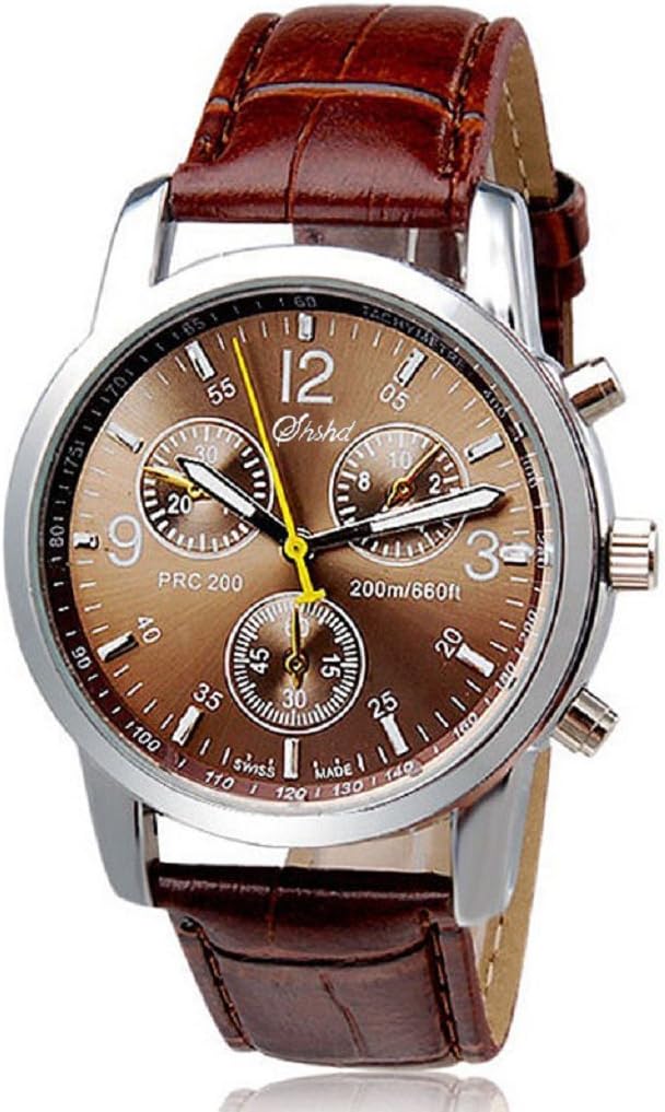 Men Watches,Shinericed New Luxury Fashion Crocodile Faux