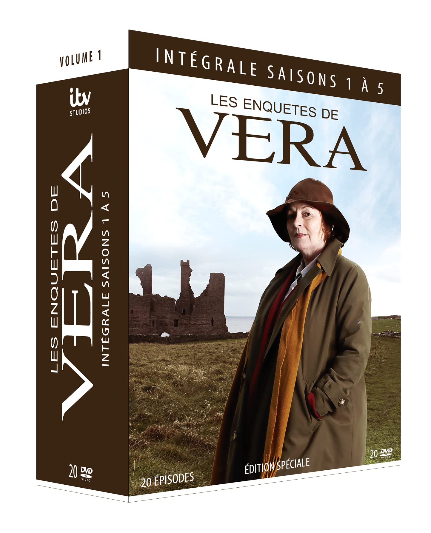 Les Enquêtes de Vera - Intégrale saisons 1-5 (édition spéciale) - Coffret 2 DVD
