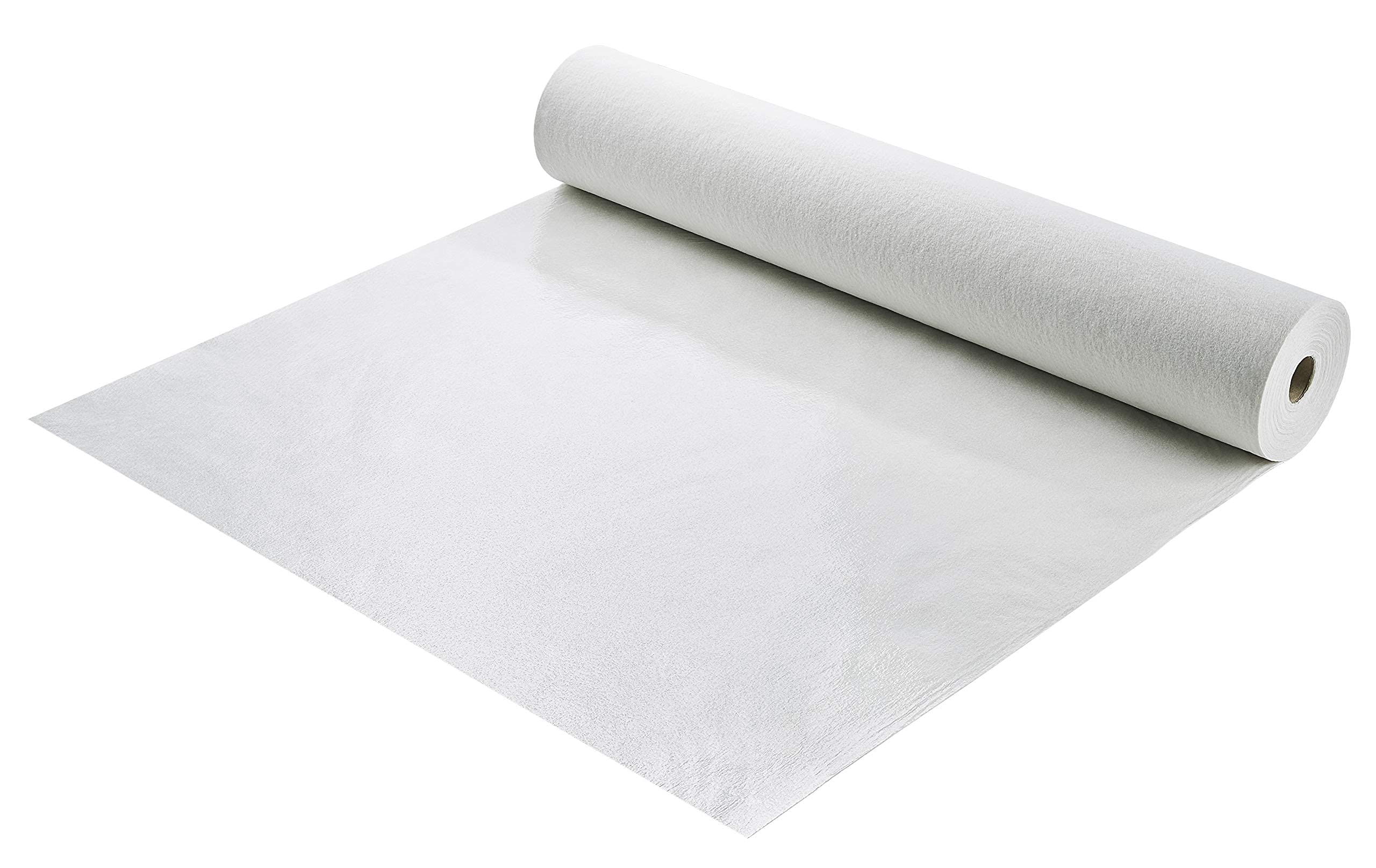 Schutzvlies selbsthaftend | Abdeckvlies | Malervlies | mit Folie | mehrfach verwendbar | 1 m x 50 m | 180 g/m²