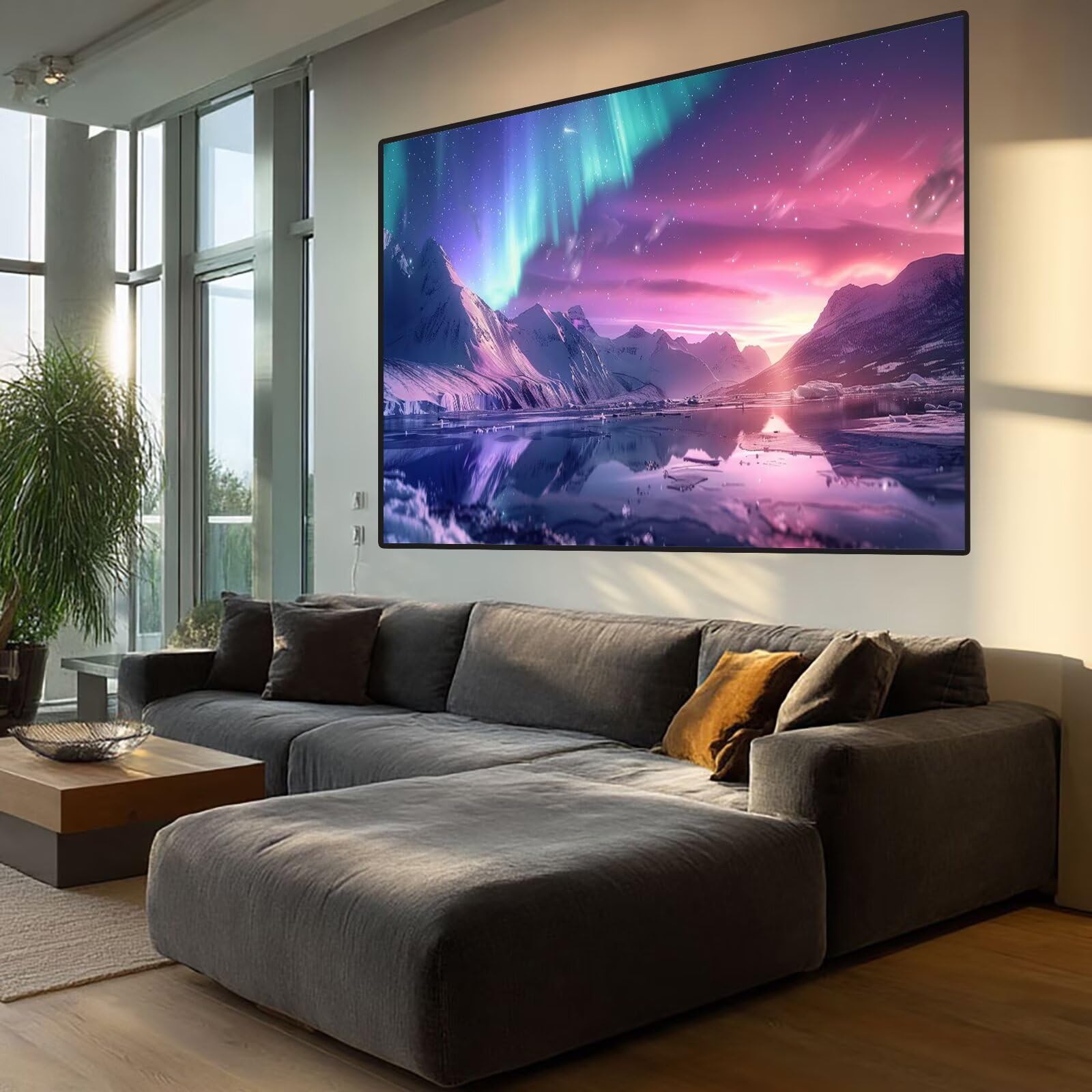 Aurora Diamond Art Lake Diamond Painting Arts and Crafts dla dorosłych, zestawy do malowania diamentami 5D, dorosłych, Crysta, haft krzyżykowy, zestaw do haftowania DIY dla początkujących, dekoracja