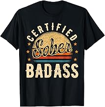 Sober I Sobriety Wine AA Anonymous Drinking Party T-Shirt