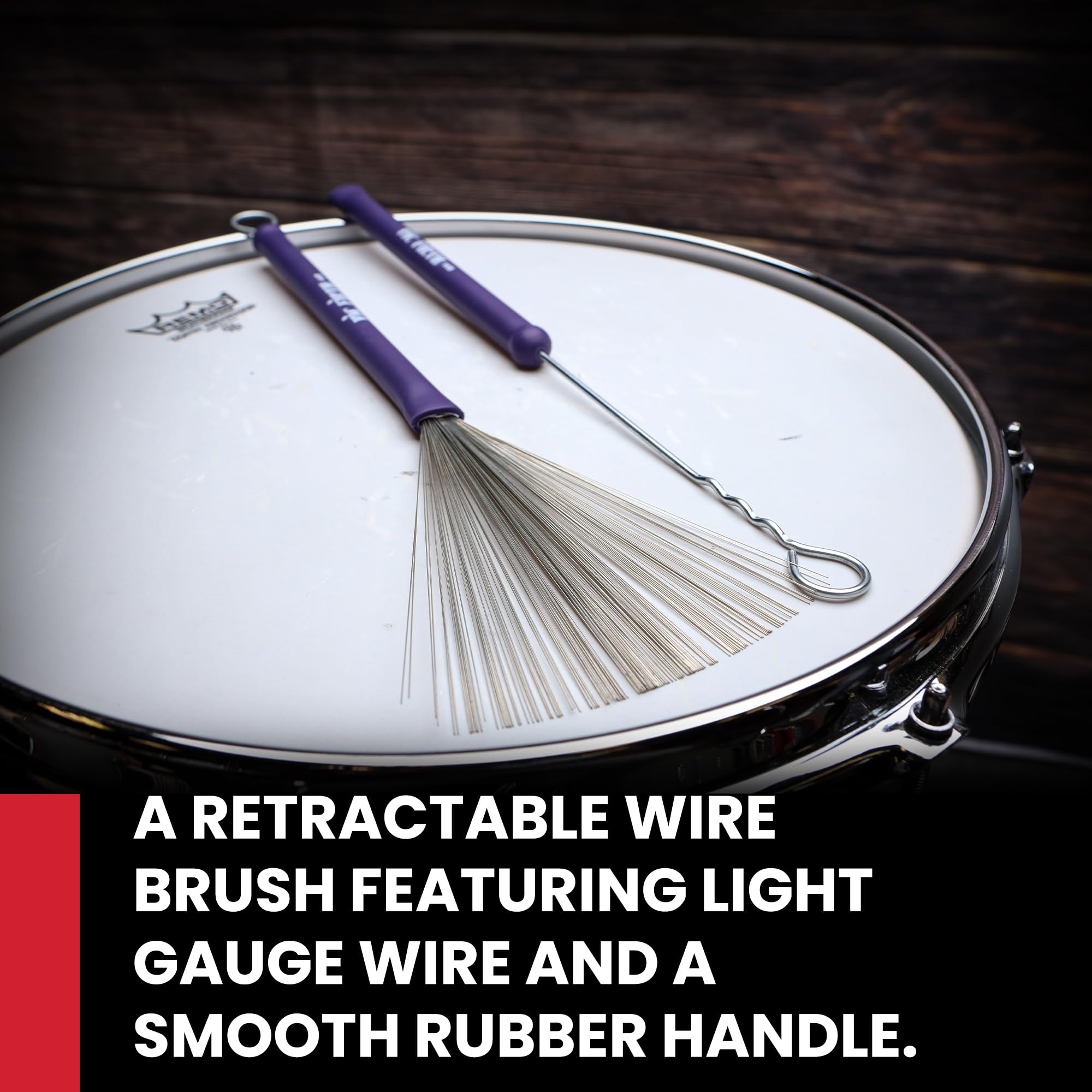 Amazon | VIC FIRTH BRUSHES Wire ブラシ ドラムスティック VIC-HB
