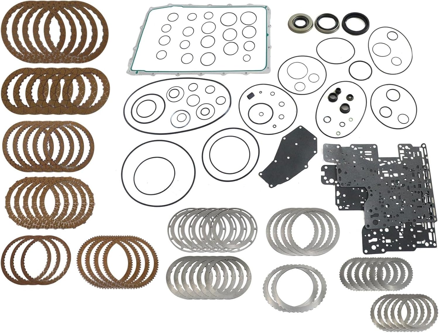 Auto Transmission Master Rebuild Kit Overhaul Seals 10R80 Compatible with Ford Mustang 2016-current Truck Endeavour Everest Expedition Transit F150 L4 V8 2.3 5.0 V6 3.0 3.3 3.5