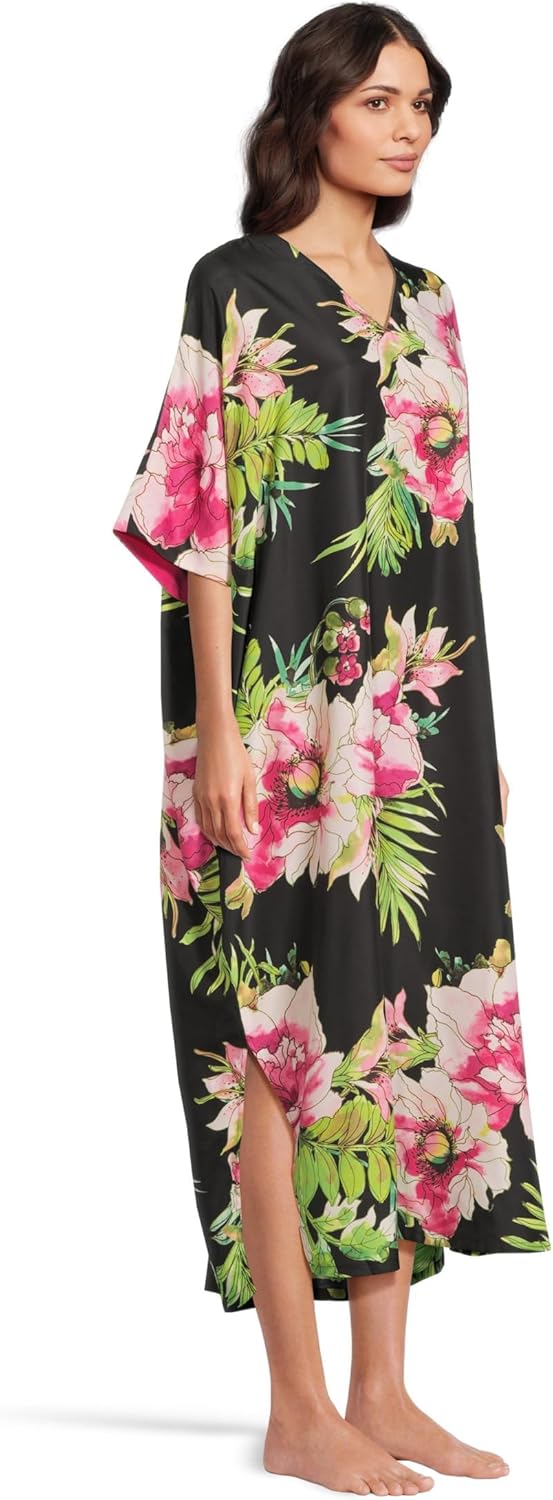 Natori womens Sonomi Wedge Caftan Length: 52" - Image 2