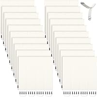 Vista 1 de Zonon 40 pares (80 tiras) de tiras para colgar cuadros, kit de colgador de cuadros, tiras resistentes, tiras extraíbles de gancho y bucle, cinta