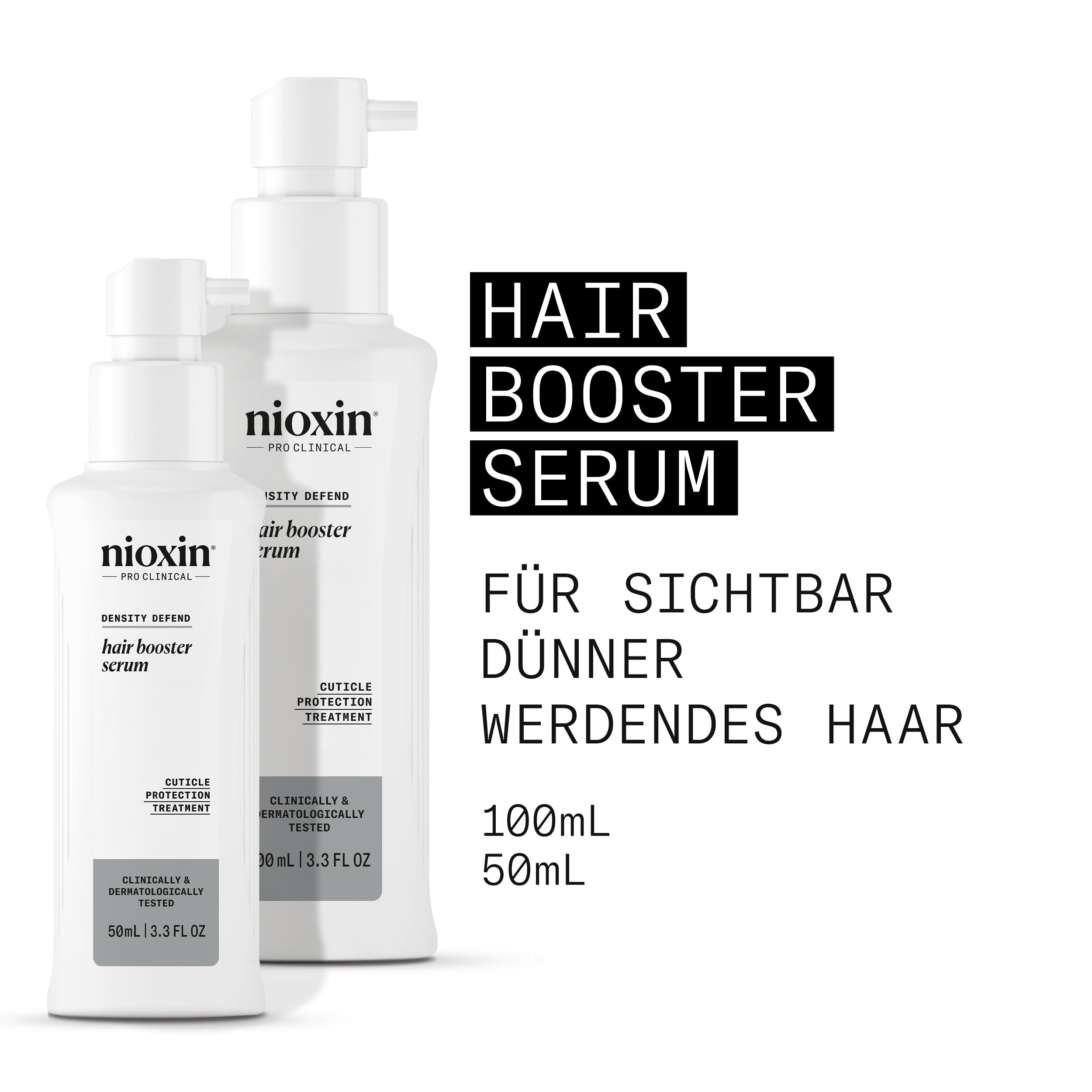Nioxin Density Defend Haar Serum - Professionelle Leave In Haarpflege für kräftigeres Haar