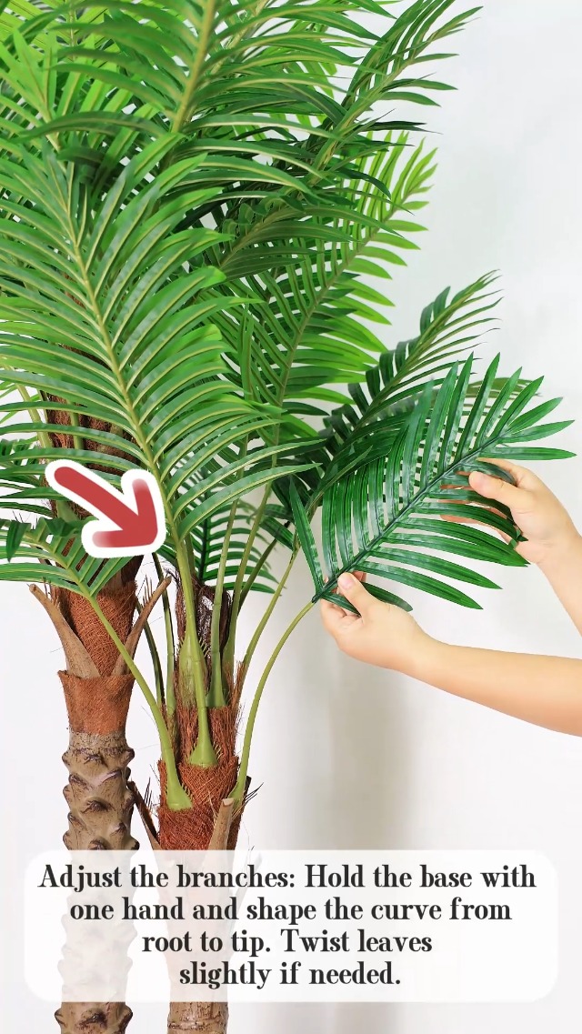 Amazon.com: 7FT UV-Resistant Faux Palm Tree–84in Realistic