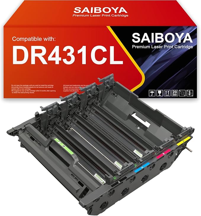 1PK DR431CL DR431CL Drum Unit Compatible with Brother HL