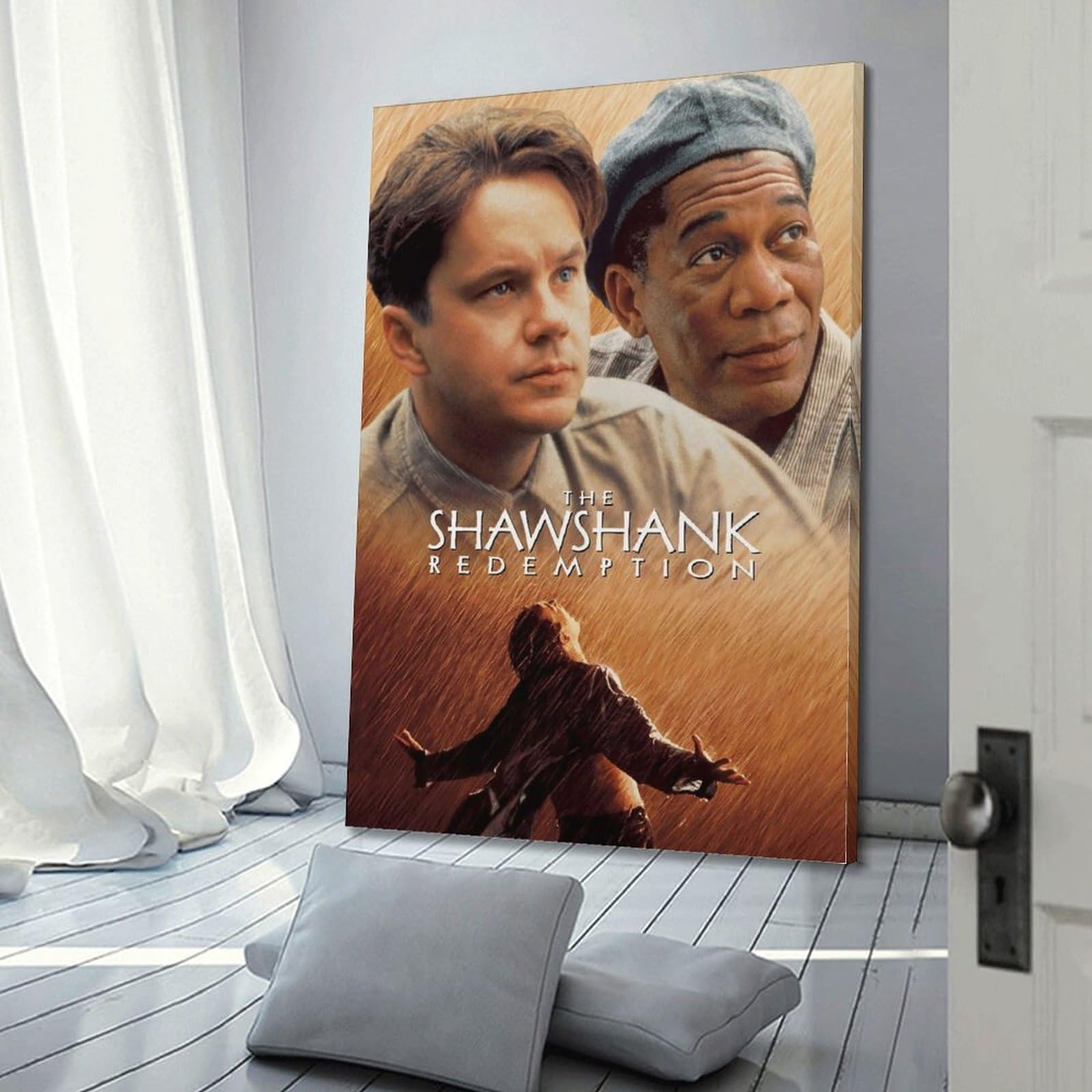 ETOMEY Poster du film The Shawshank Redemption Alt sur toile - Décoration murale pour salon, chambre à coucher - Style sans cadre - 30 x 45 cm