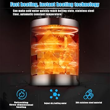 Hot & Cold Water Cooler Dispenser with 3 Temperature Settings (46-59℉) - Ideal for Home Office Coffee Tea Bar Dormitory desktop small household water dispenser B