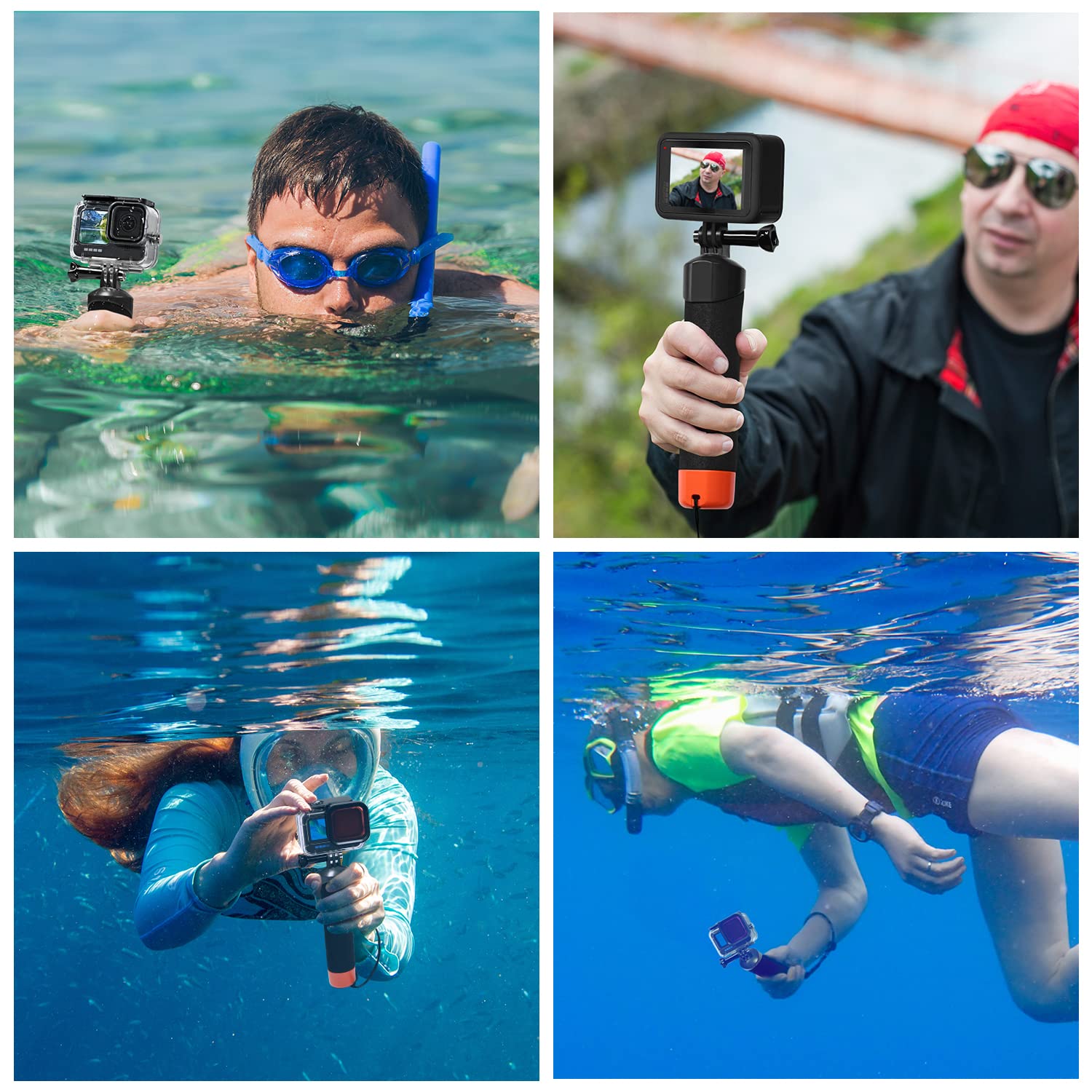 60M Custodia Impermeabile per Gopro Hero 13 Hero 12 Hero 11 Hero 10