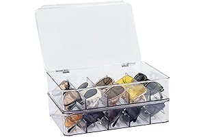 FORUP Eyeglass Organizer for Multiple Glasses Storage